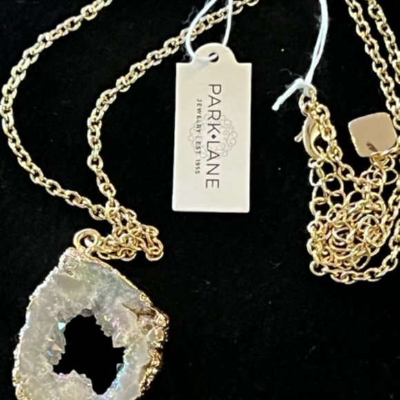 Park Lane Natural gemstone cut necklace - long - Picture 1 of 3